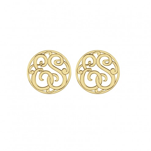 Classic Two or Three Initial Studs 10mm